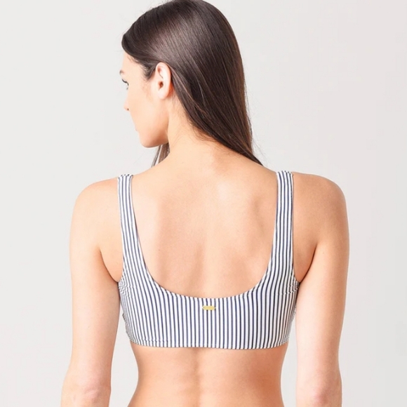 Roxy Beach Classics Athletic Bra Swimsuit Top - Picture 4 of 9